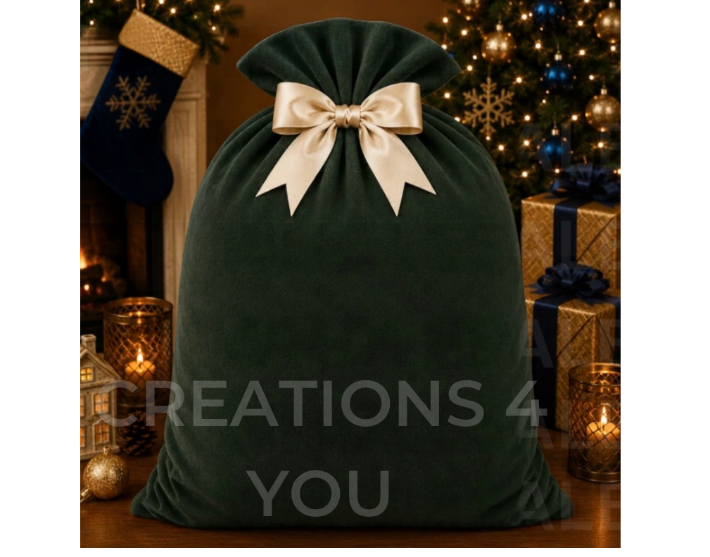 Velvet Christmas Sack