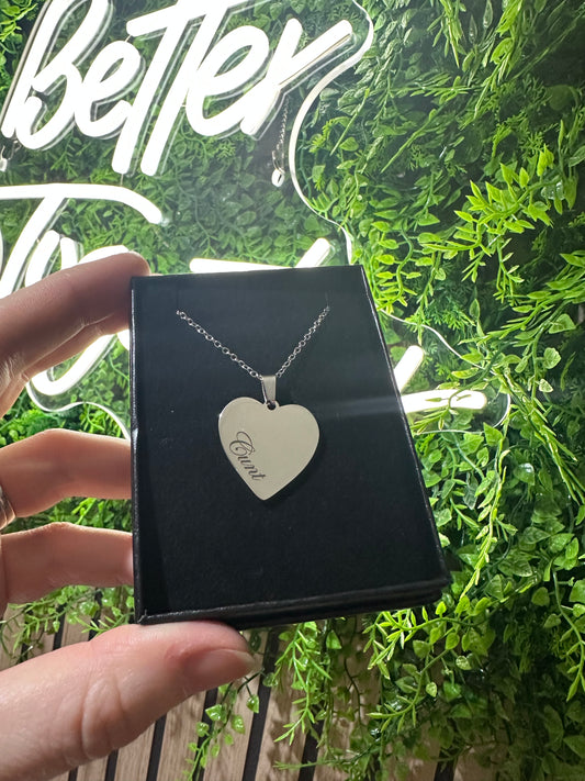 Silver Naughty Necklace