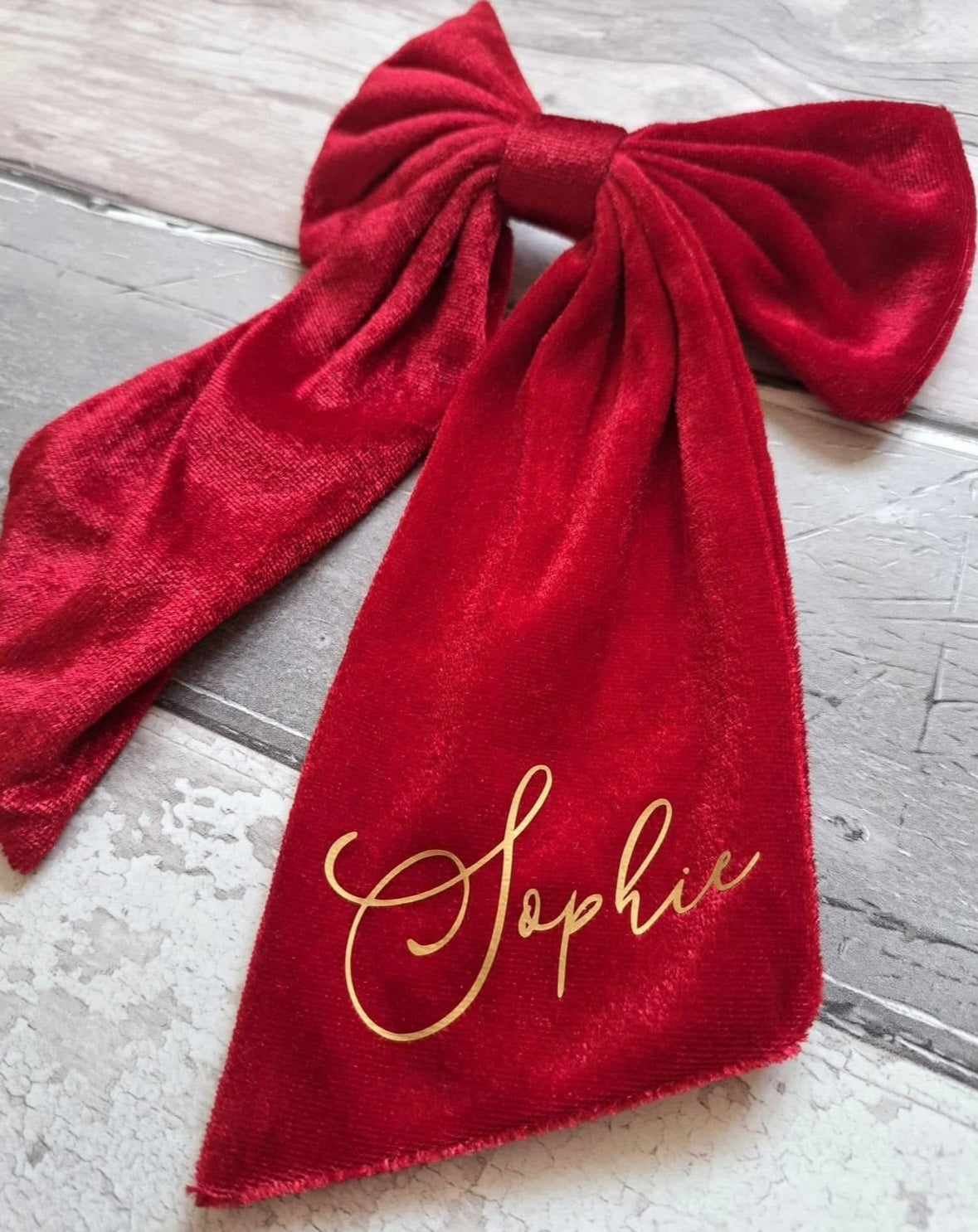 Christmas Hair Bow
