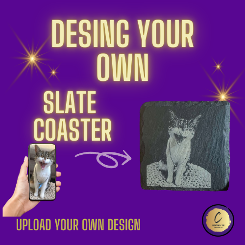 Design Your Own Slate Coaster