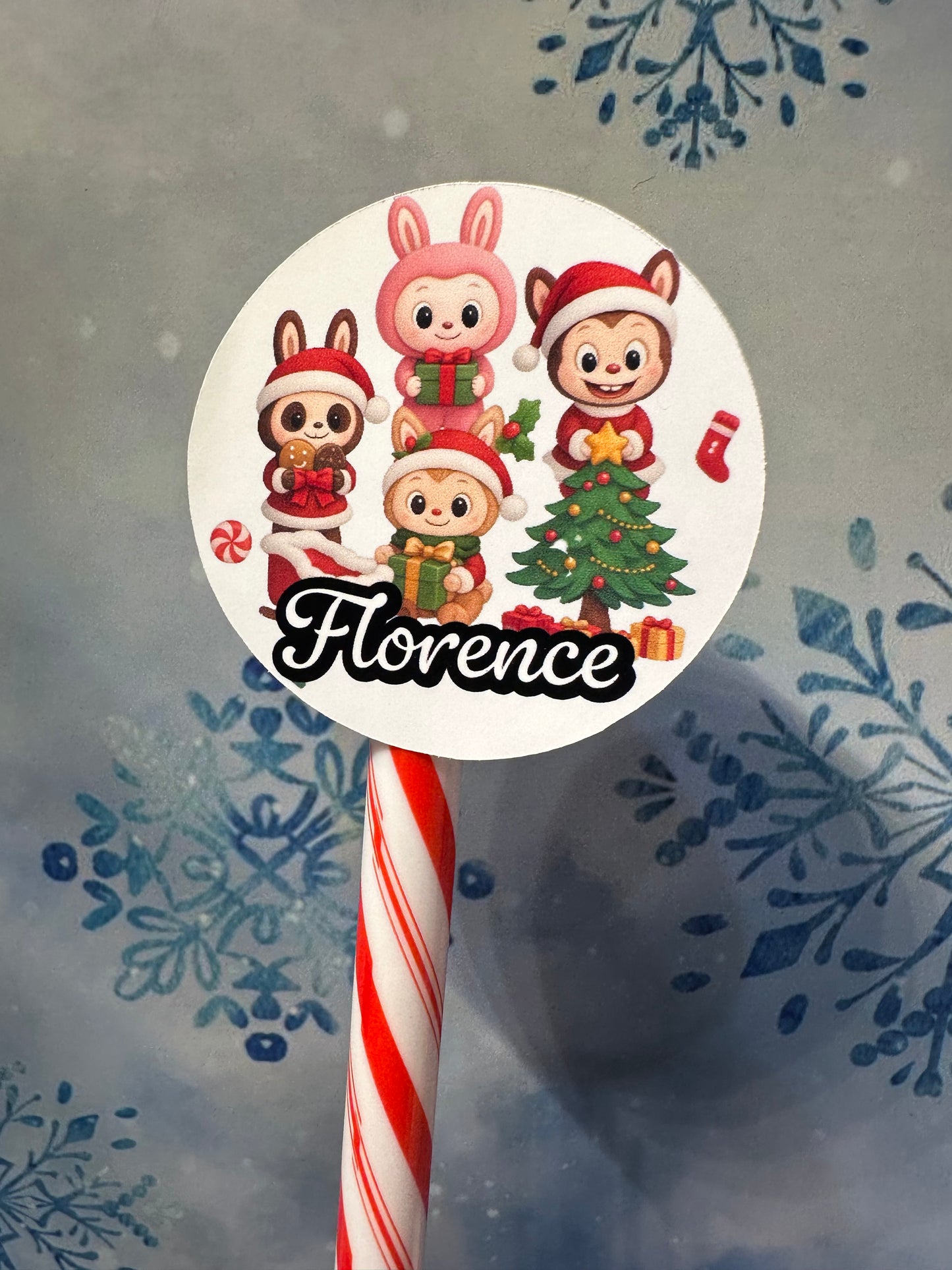 Personalised Christmas Stickers