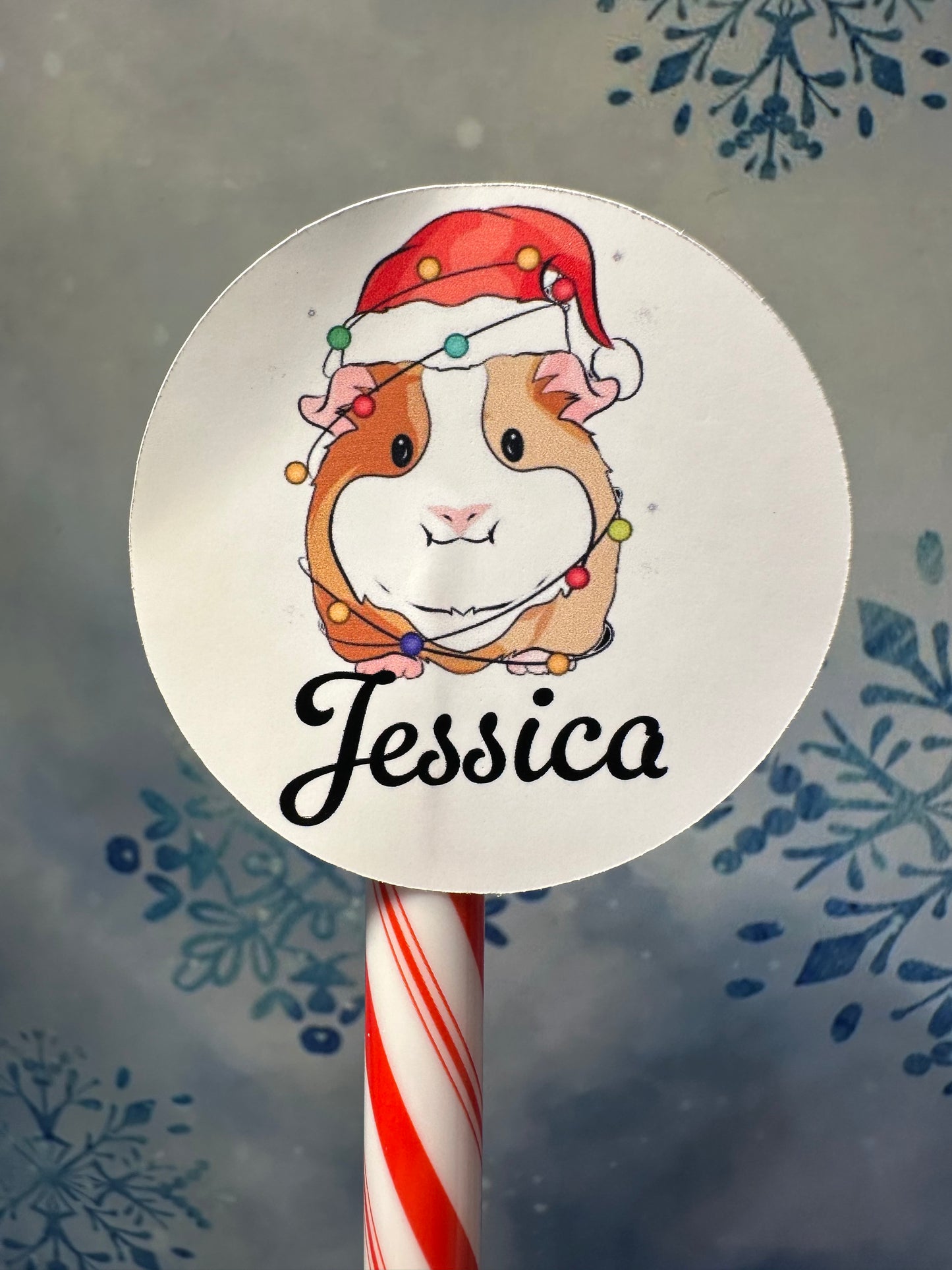 Personalised Christmas Stickers