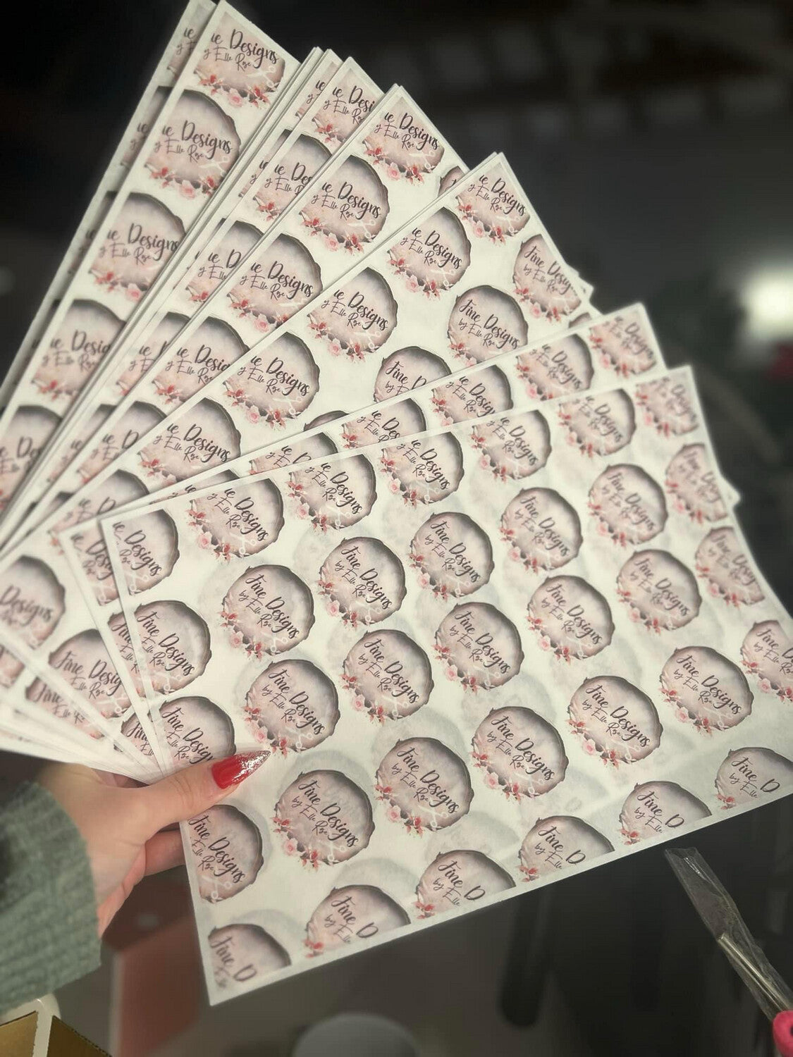 Personalised Packing Paper