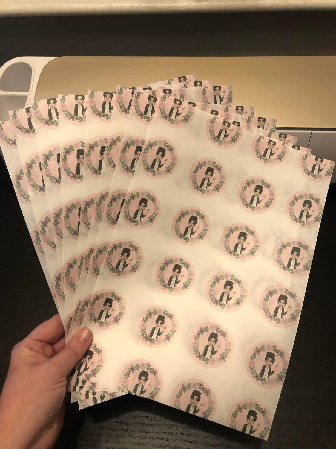 Personalised Packing Paper