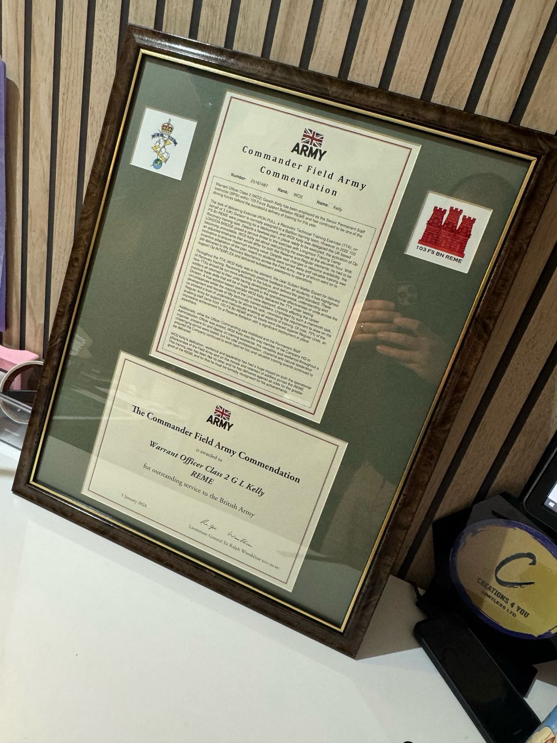 Personalised Framing