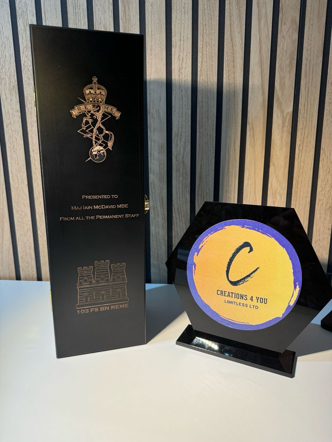 Personalised Bottle Box
