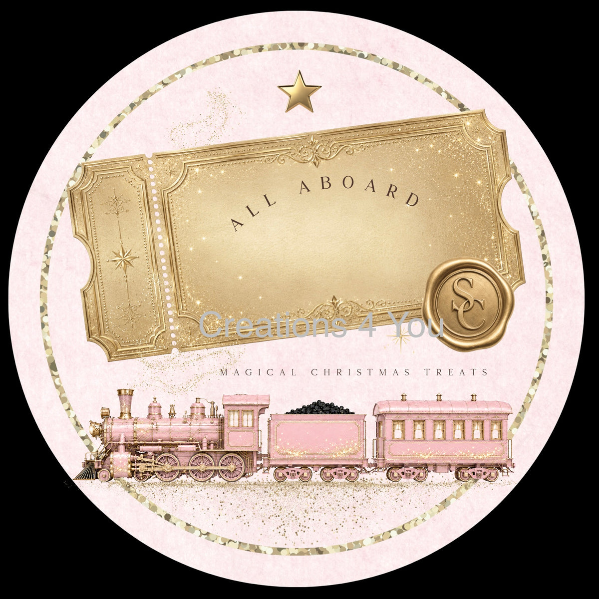 Chocolate Tin Stickers