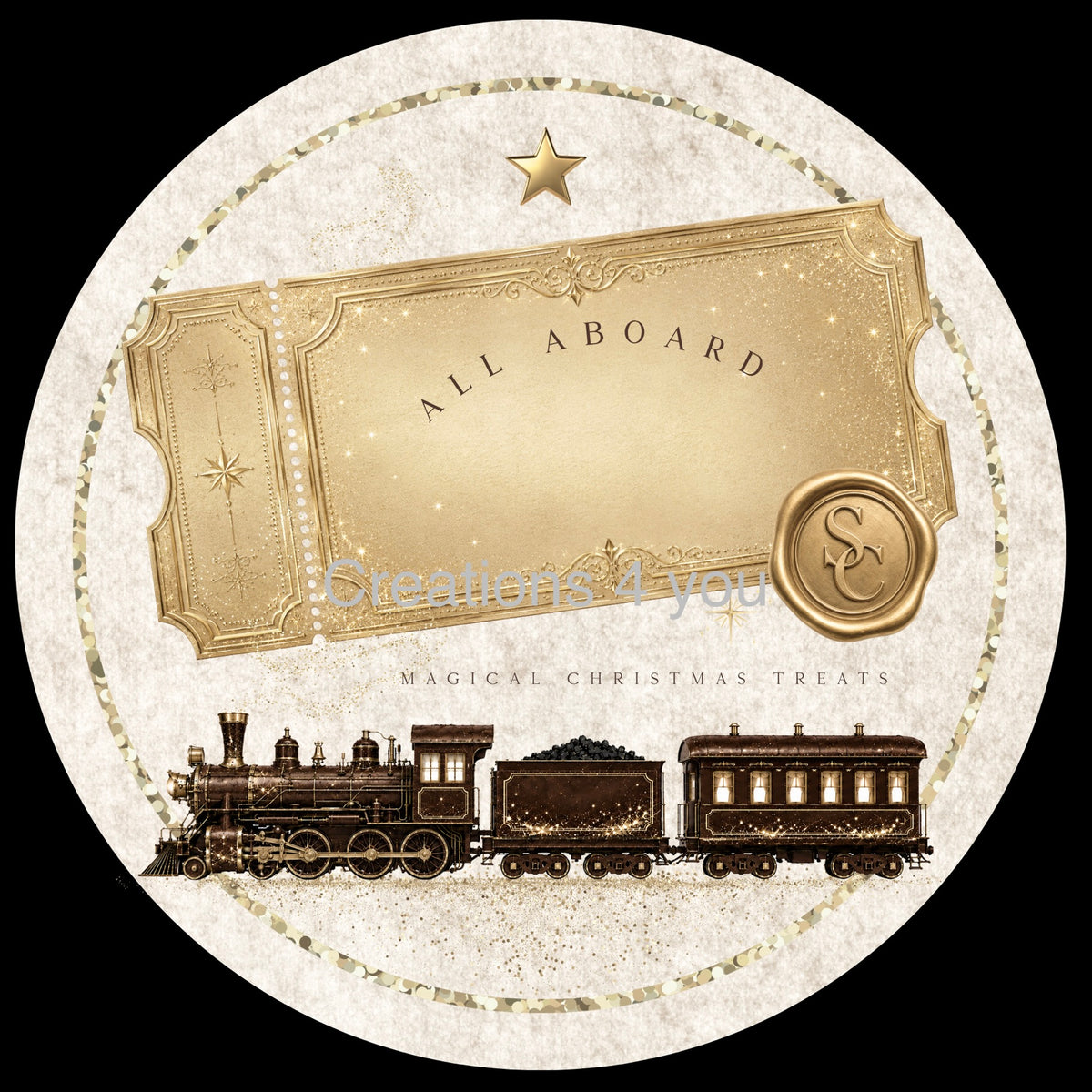 Chocolate Tin Stickers