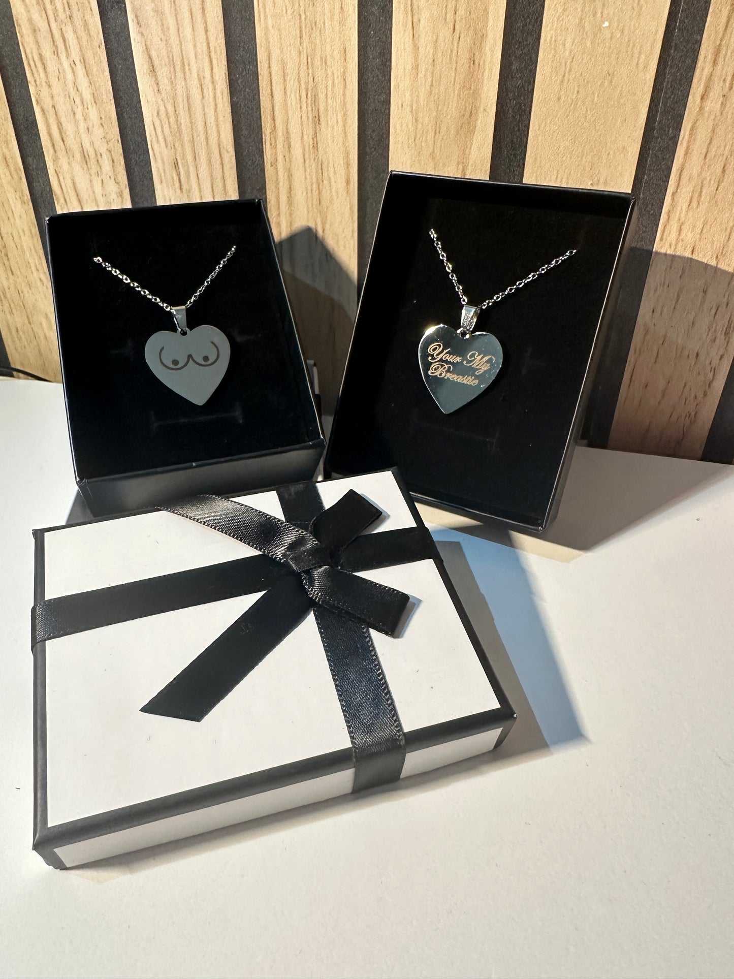 Breastie Necklace