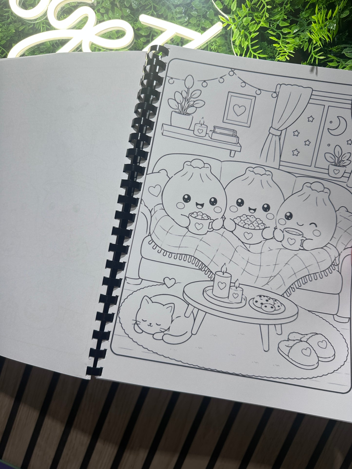 Squishy Dumpling Colouring Book