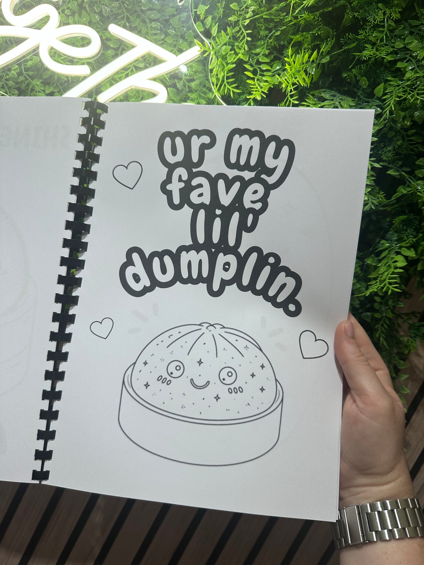 Squishy Dumpling Colouring Book