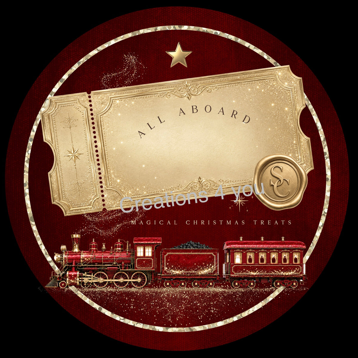 Chocolate Tin Stickers