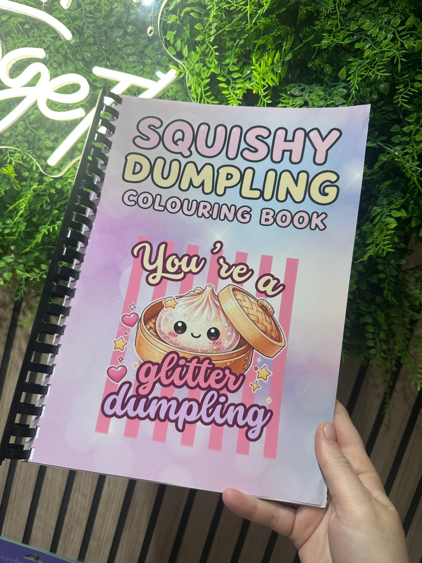 Squishy Dumpling Colouring Book