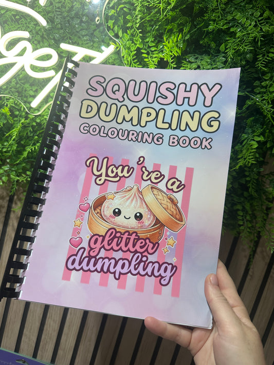 Squishy Dumpling Colouring Book