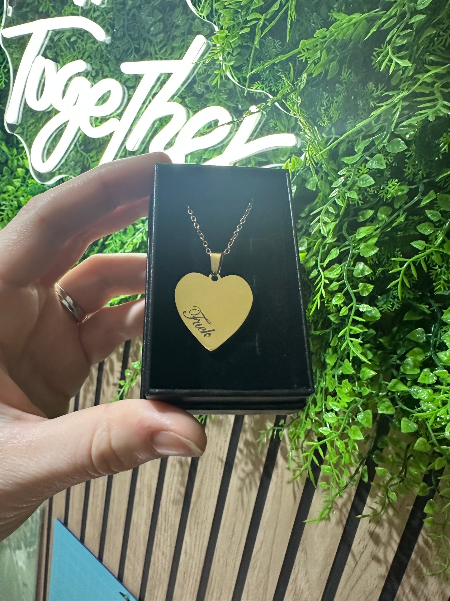 Gold Naughty Necklace