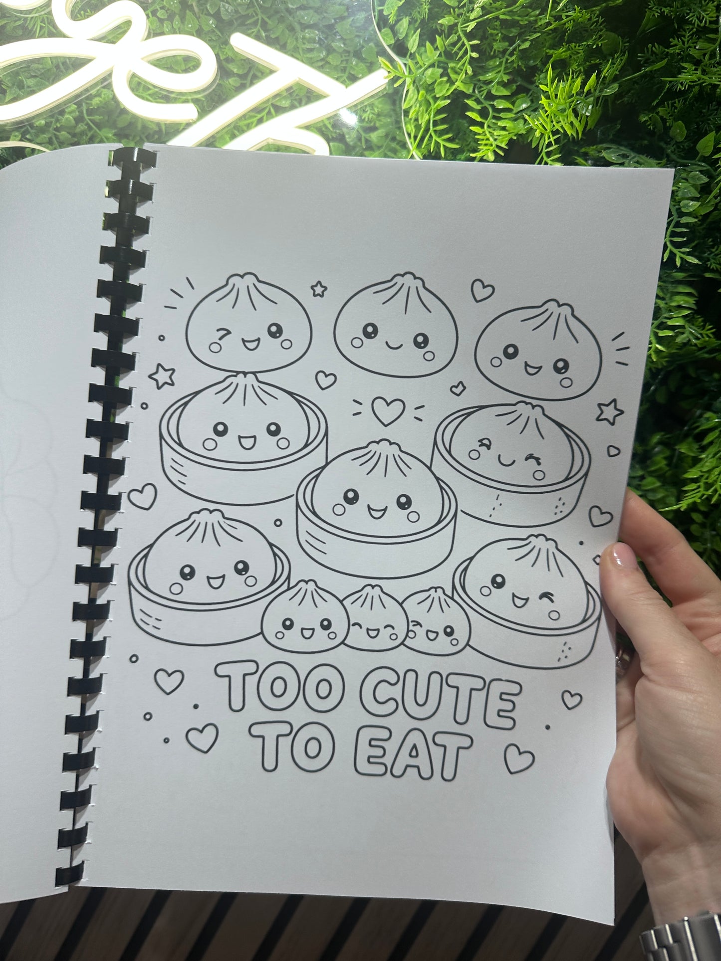 Squishy Dumpling Colouring Book