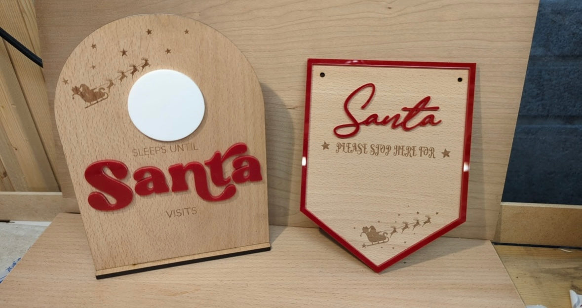 Personalised Santa Stop Here