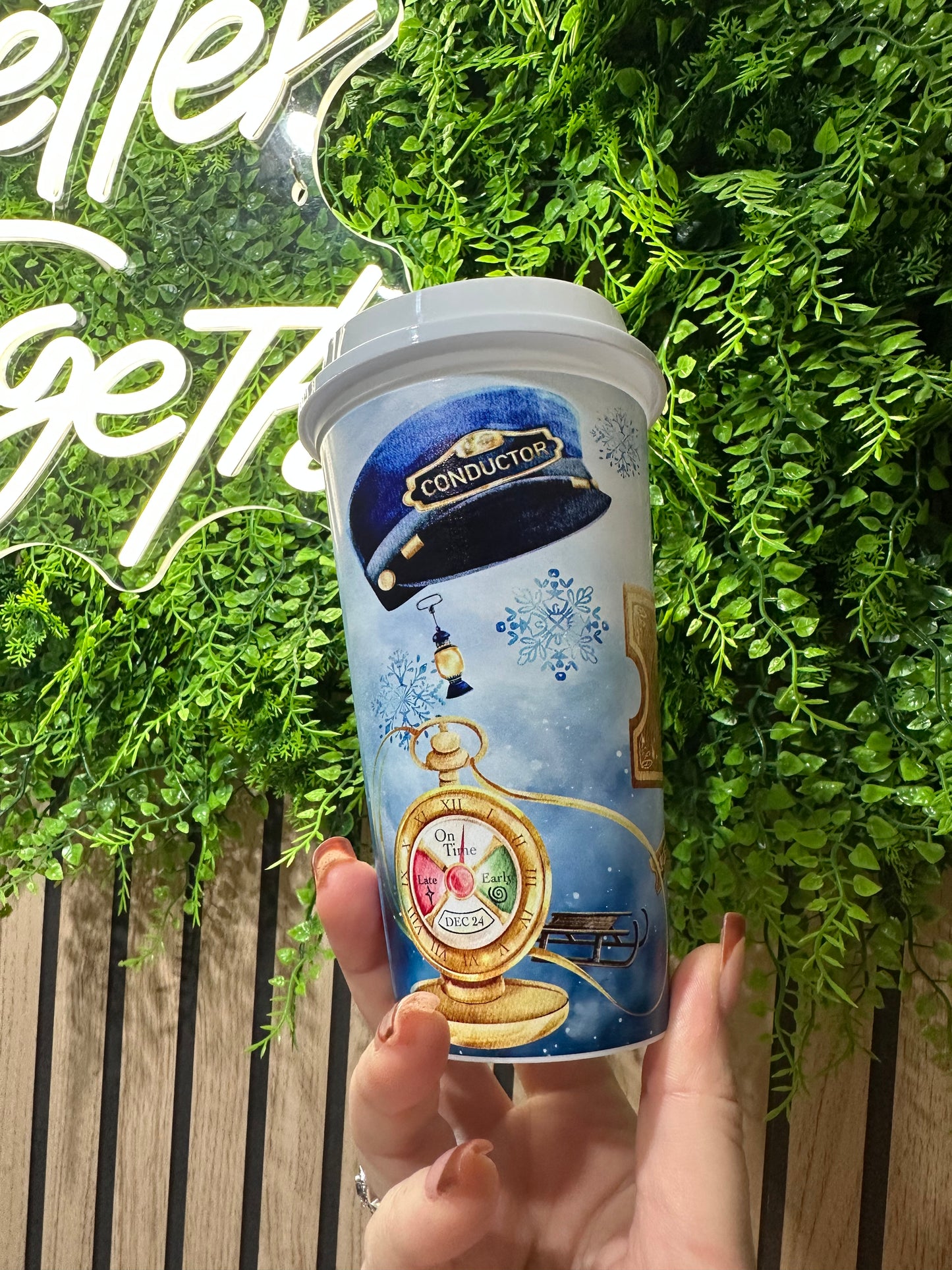Polar Express Travel Cup