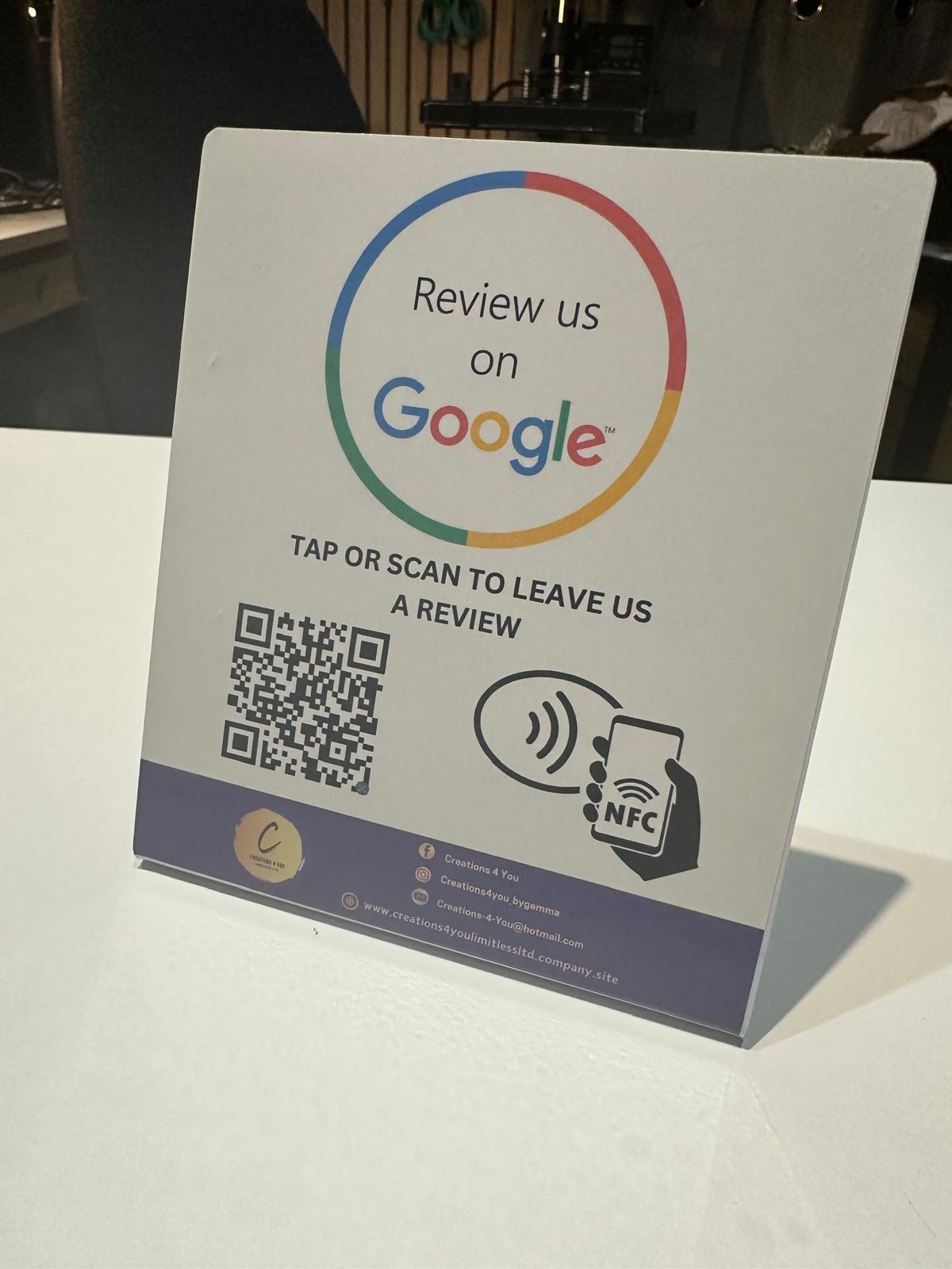 Personalised NFC Stands
